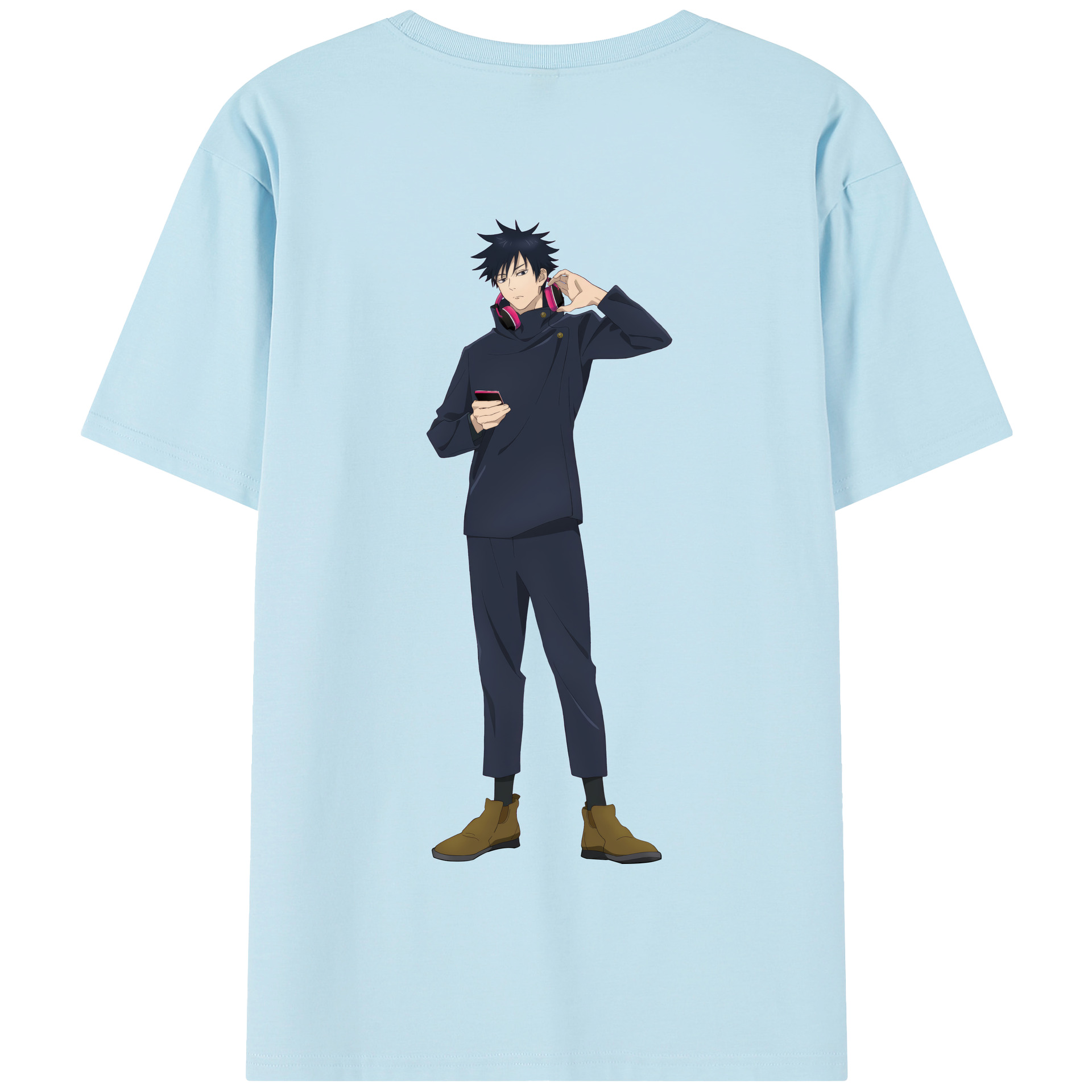 （画像用） 呪術廻戦 Jujutsu Kaisen 綿100％半袖Tシャツ（背面プリント）
